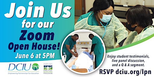 Zoom Open House with DCTS Practical Nurse Program for Potential Students primary image