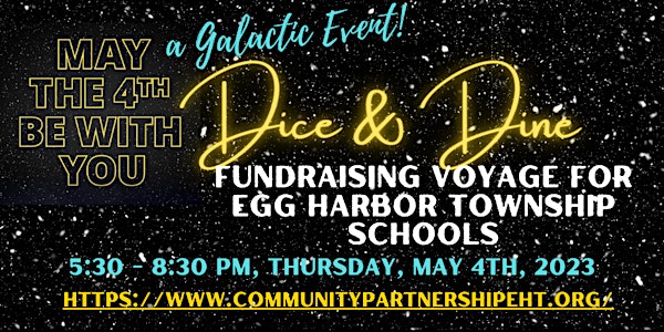 May The 4th Be With You Dice & Dine Fundraising Voyage