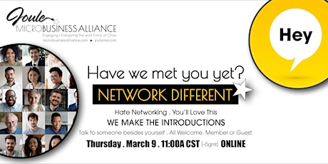 NETWORK DIFFERENT . Introductions primary image