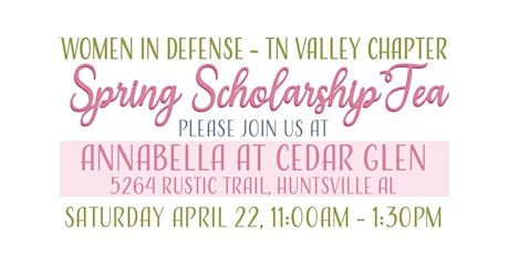 Image principale de Spring Scholarship Tea