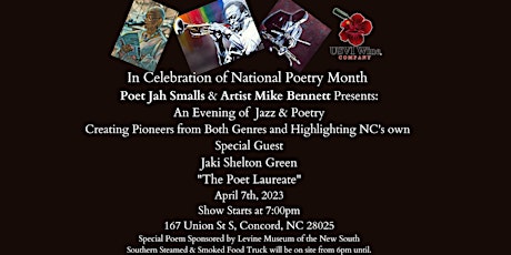 National Poetry Month Celebration: An Evening of Jazz & Poetry