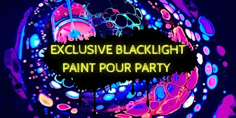 Glow in the Dark Paint Pour Workshop