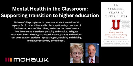 Mental Health in the Classroom:  Supporting Transition to Higher Education
