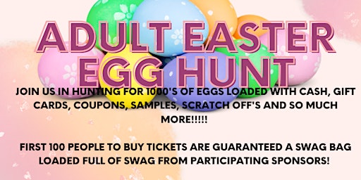 1st Annual Adult Easter Egg Hunt