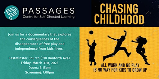 "Chasing Childhood" Documentary Screening