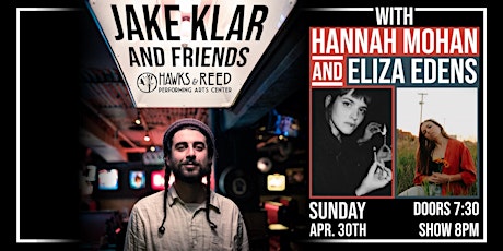 Jake Klar with Hannah Mohan and Eliza Edens at Hawks & Reed