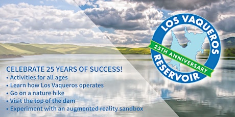 Los Vaqueros Reservoir 25th Anniversary Open House primary image