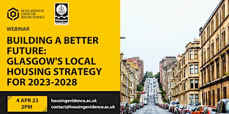 Building a Better Future: Glasgow's Local Housing Strategy for 2023-2028
