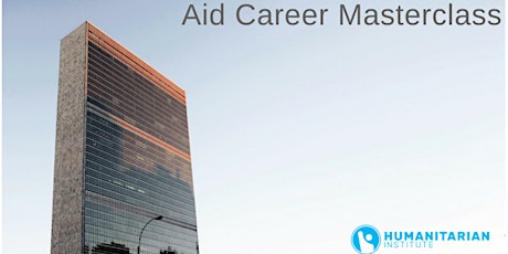Aid Career Masterclass primary image