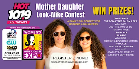 Imagen principal de Hot 101.9  Mother Daughter Look-Alike Contest at NWA Women's Expo 2023