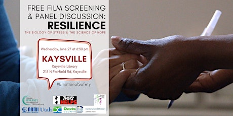 KAYSVILLE Free Screening of RESILIENCE: June 27 at 6:30 pm primary image