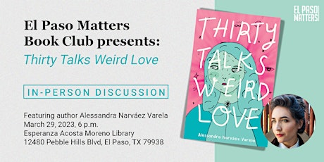 El Paso Matters Book Club: In-person discussion