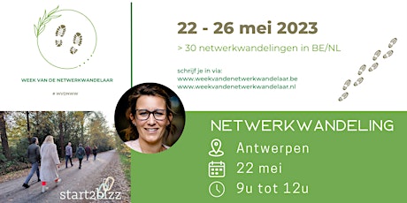 Week van de Netwerkwandelaar | Walk & Talk Antwerpen