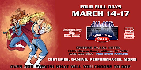 ALL-CON XV: Over 400 Events! What Will You Choose To Do?