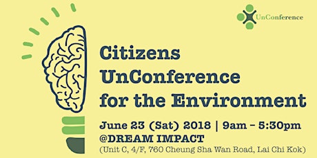 Citizens Unconference for the Environment 非一般的會議 － 環境 primary image