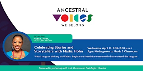 Celebrating Stories and Storytellers with Nadia Hohn