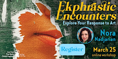 Ekphrastic Encounters: Explore Your Response to Art