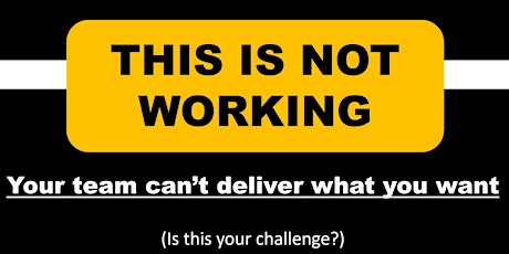 YOUR MANAGERS ARE UNDER-DELIVERING... IS THIS YOUR CHALLENGE? WE CAN MAKE YOUR LIFE EASIER...BUSINESS SUCCESS PROGRAM WORKSHOP (LITE) primary image