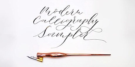 Intro to Modern Calligraphy Sampler Class primary image