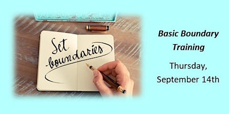 Basic Boundary Training - September 14, 2023