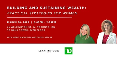 Lean In Network Toronto: Building and Sustaining Wealth