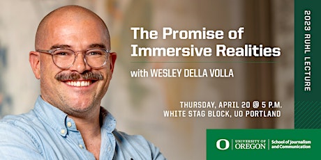 The Promise of Immersive Realities - Rescheduled
