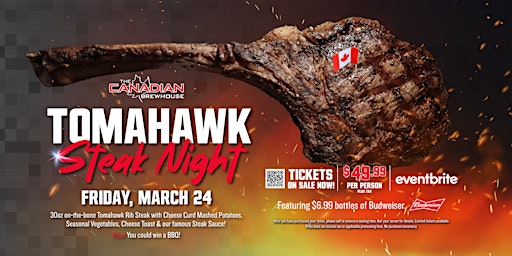 Tomahawk Steak Night | Edmonton (Manning)