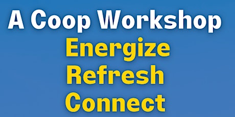 Coop Succes Workshop - Energize Refresh Connect