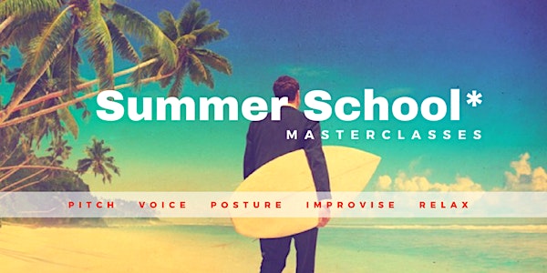 Summer School - masterclass PITCH