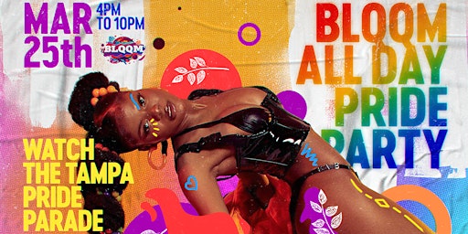 Blqqm All Day: Tampa Pride Parade Day Party 2023