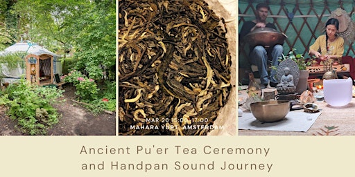 Ancient Pu'er Tea Ceremony with Handpan Sound Journey