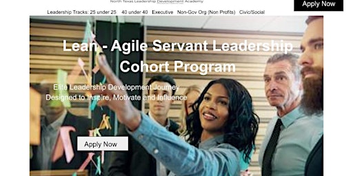 Imagen principal de NTXLDA - Virtual Lean Agile Servant Leadership 2024 Cohort Spring 2024