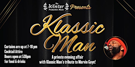 Klassic Man Tribute to Marvin Gaye