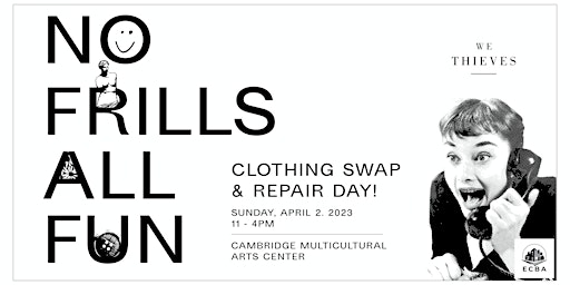 No Frills All Fun Clothing Swap and Repair Day
