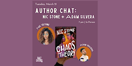 Chaos Theory Author Chat: Nic Stone and Adam Silvera