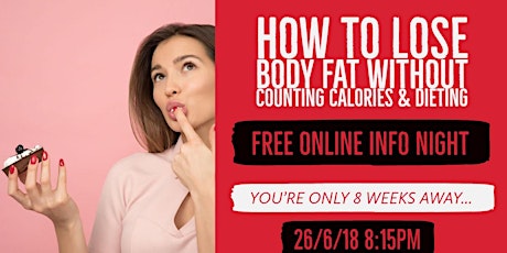 How to lose body fat without counting calories & dieting  primary image