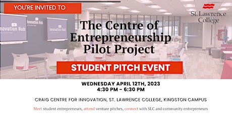 St. Lawrence College Student Entrepreneur Pitch Event