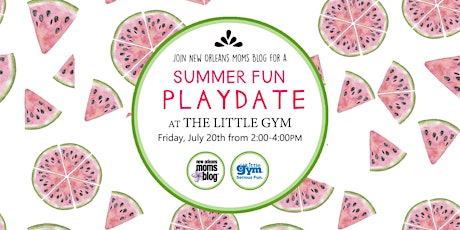 Summer Fun Playdate at The Little Gym primary image