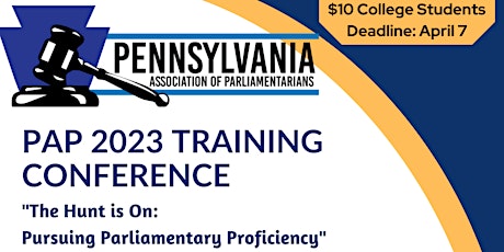PAP 2023 Training Conference