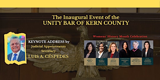The Inaugural Event of the Unity Bar of Kern County