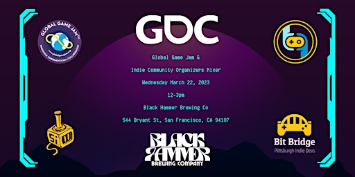 Global Game Jam and Indie Game Dev Community Organizer - Mixer @ GDC 2023