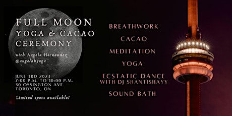 Full Moon Yoga & Cacao Ceremony