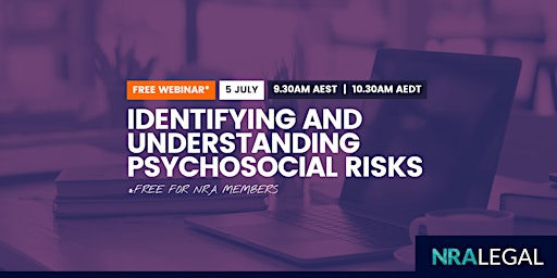 Identifying and Understanding Psychosocial Risks