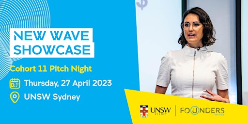 UNSW Founders New Wave Pitch Showcase