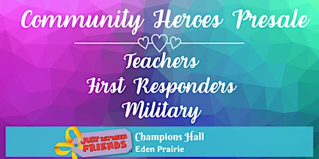 Community Heroes Presale JBF Eden Prairie May 3rd, 2023