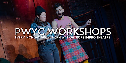 QueerProv PWYC Improv Workshops at Tightrope: Learn improv with us! primary image