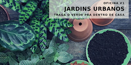 Imagem principal do evento OFICINA JARDINS URBANOS - Traga o Verde pra Dentro de Casa