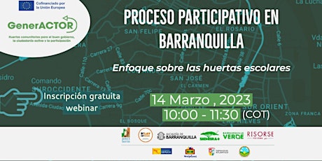 Hauptbild für Proceso participativo en Barranquilla - Enfoque sobre las huertas escolares