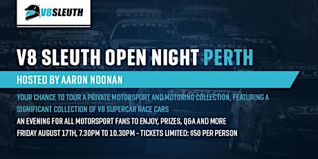V8 Sleuth Open Night Perth primary image