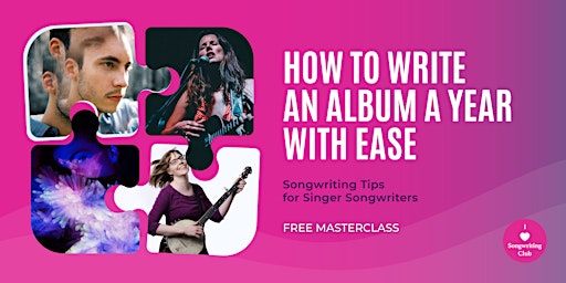 Free Songwriting Masterclass - Live Streamed
